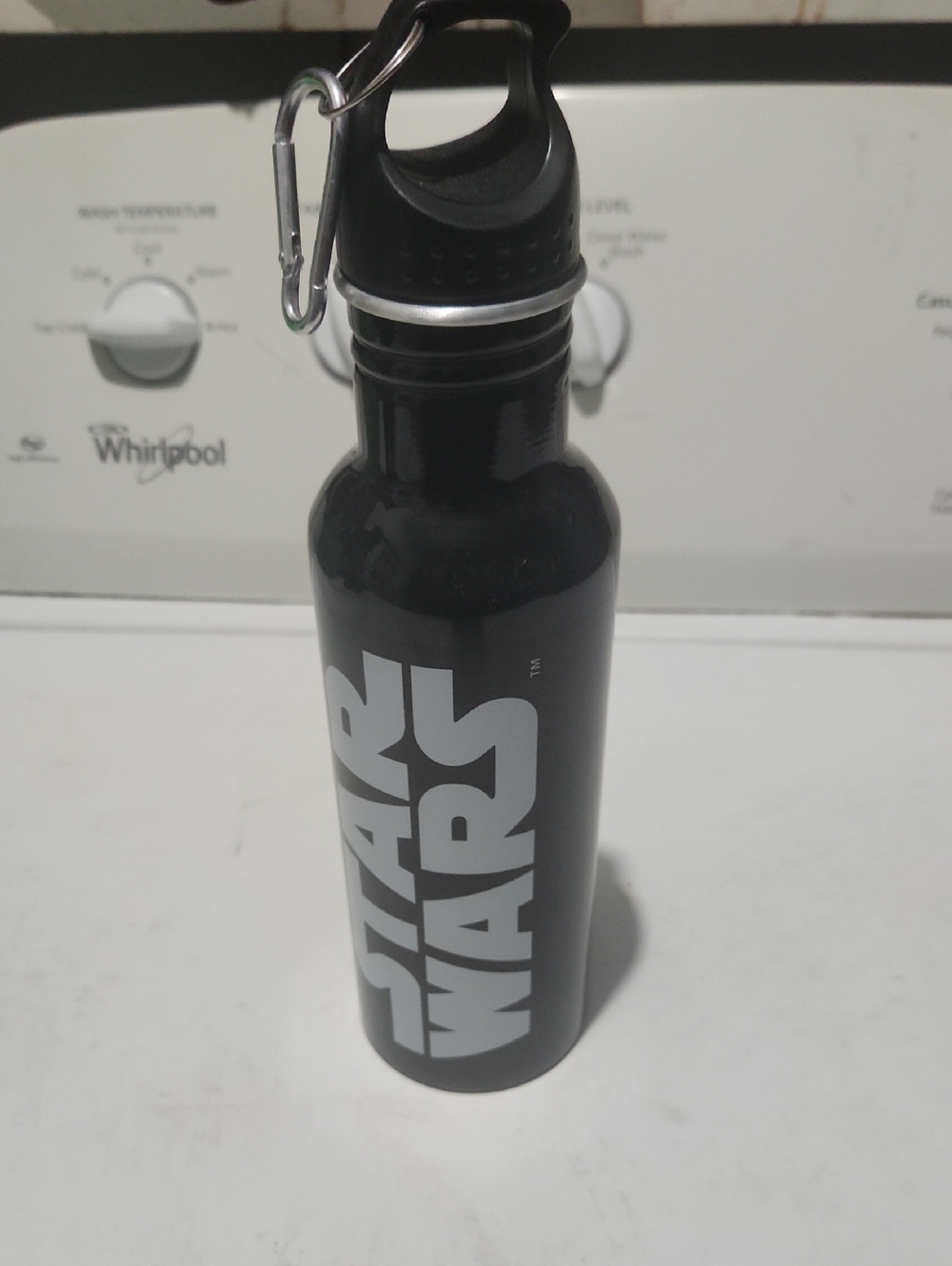 Star Wars Empire Vs Rebels Aluminum Screw Cap Water Bottle Black
